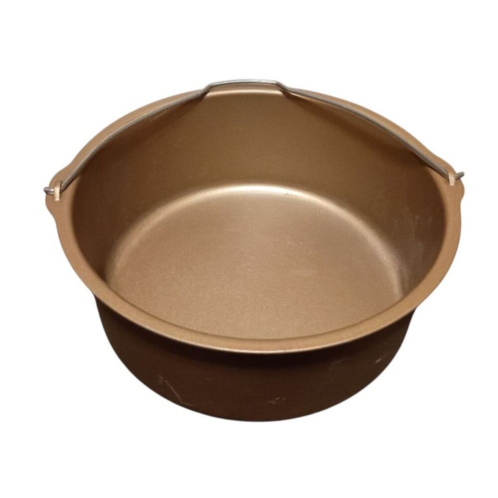 Rival Crock-Pot Slow Cooker Bread N' Cake Pan Baking Warming Insert Only 8"X3"